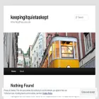 keepingitquietaskept.com