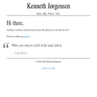 kennethjorgensen.com