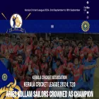 keralacricketleague.com