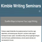 kimblewritingseminars.com