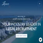 legacystaffingassociates.com