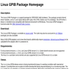 linux-gpib.sourceforge.net