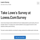 lowescomsurvey.page