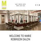 marierobinsonsalon.com