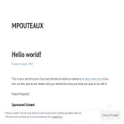 markpouteaux.com