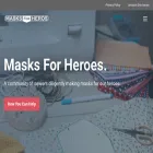 masksforheroes.com