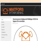 matforsryttarforening.se