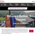 matthewsmotorcompany.com