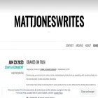 mattjoneswrites.com