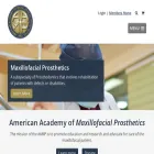 maxillofacialprosthetics.org