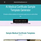 medicalcertificategenerator.com
