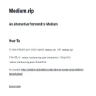 medium.rip