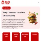 menuatwendys.com