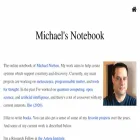 michaelnotebook.com