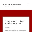 michaelsprogrammingbytes.com