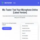 mictester.net