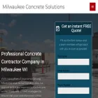 milwaukeeconcretesolutions.com