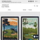 minimalistgolfprints.com