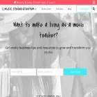 musicstudiostartup.com