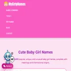 mygirlynames.com