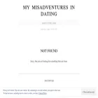 mymisadventuresindating.com