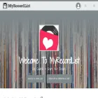 myrecordlist.com
