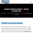 mystrengthsandweaknesses.com