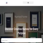 namesframe.com