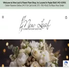 newleafflowerandplant.com