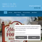 nilesfootclinic.com