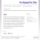 nomanualforthis.com