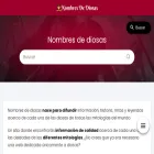 nombresdediosas.com