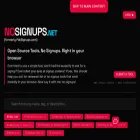 nosignups.net