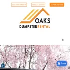 oaksdumpster.com