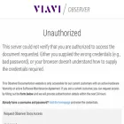 observersupport.viavisolutions.com