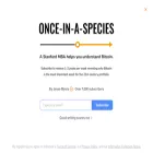onceinaspecies.com
