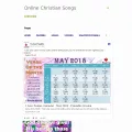 onlinechristiansongs.com