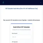 onlinevatcalculator.co.za