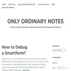 onlyordinarysapnotes.com
