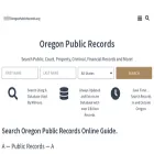 oregonpublicrecords.org