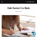 padrenuestroyavemaria.com