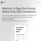 pageoneformula.com