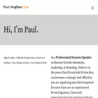 paulhugheslive.com