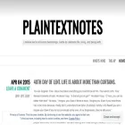 plaintextnotes.com