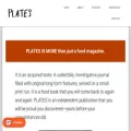 platesmagazine.com