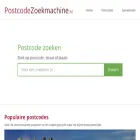 postcodezoekmachine.nl