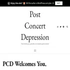 postconcertdepression.com