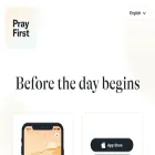 prayfirstapp.com