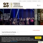 premiosdelamusicaragonesa.com