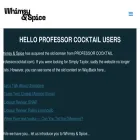 professorcocktail.com